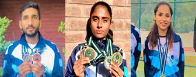 PU students set new records in the National Athletics Championship