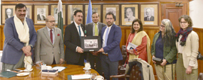 DAAD delegation visits PU